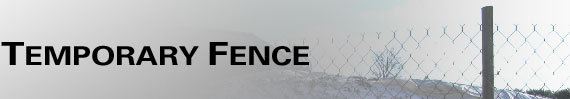 Temporary Fence