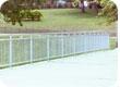 Aluminum pipe railing