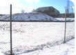 Temporary construction fence