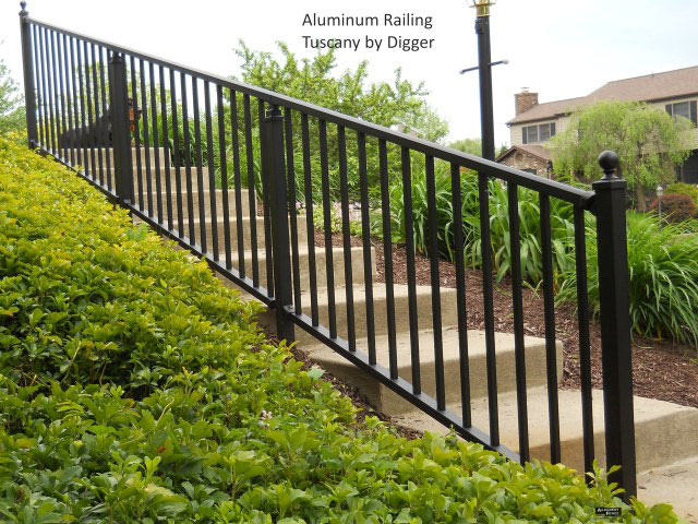 Aluminum Railing by Tuscany by Digger