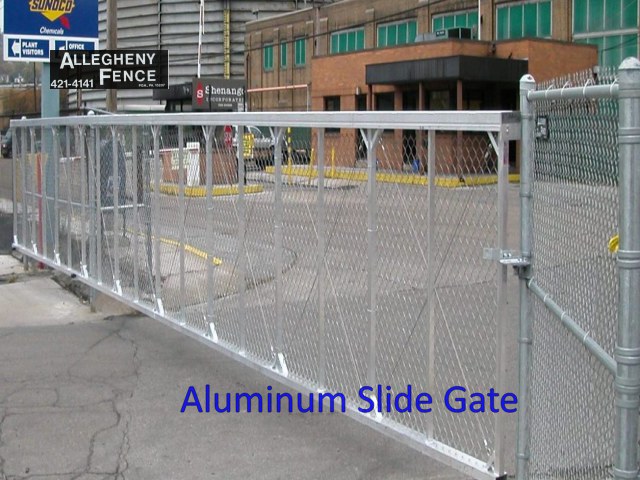Aluminum Slide Gate 1