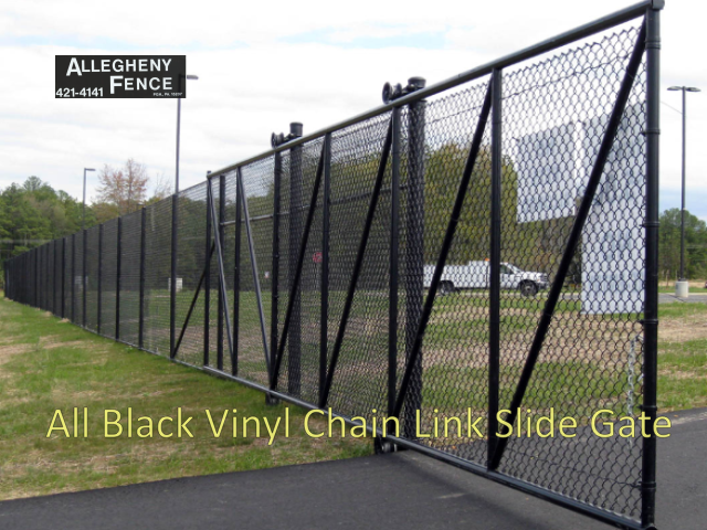 Chain Link Slide Gate 1