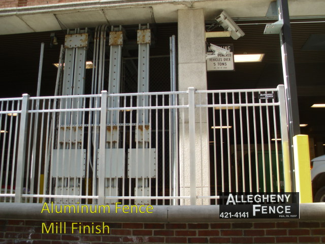 Aluminum Fence Mill Finish