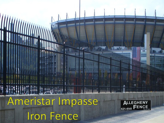 Ameristar Impasse Iron Fence