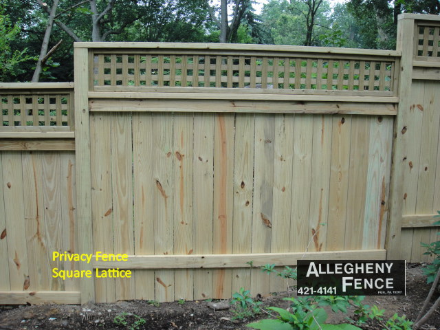 Pittsburgh Residential Wood Fence Allegheny Fence Pittsburgh Residential Wood Fence Allegheny Fence